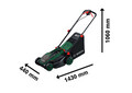 Bosch Rotak 18V2-38 batteridrevet gressklipper